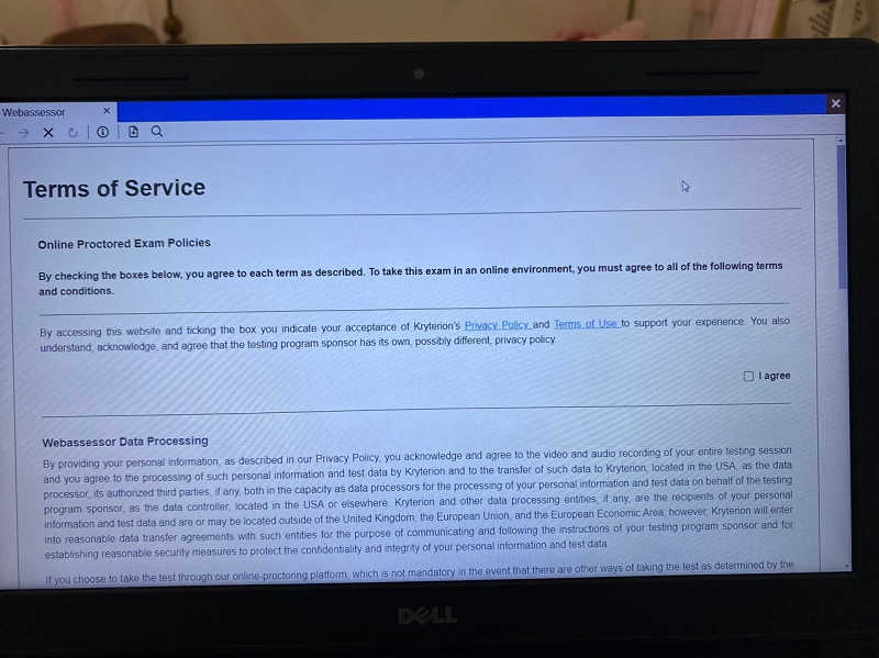 A computer screen with text on itDescription automatically generated
