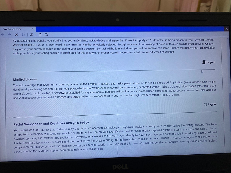 A computer screen with text on itDescription automatically generated